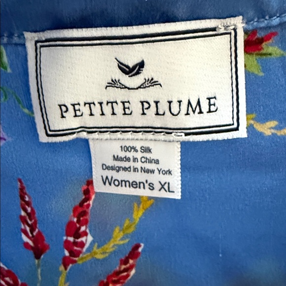 2 piece mulberry Silk Pajama Set XL - Picture 4 of 5